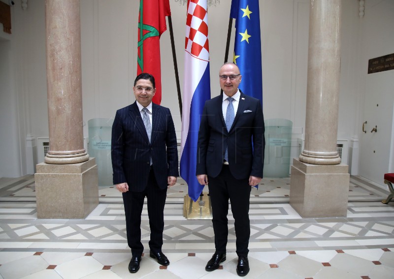 Ministar Grlić Radman s ministrom vanjskih poslova Maroka