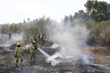 MIDEAST ISRAEL WILDFIRES