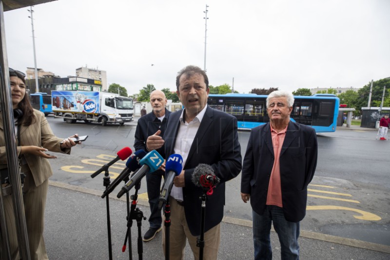 Konferencija za medije predsjednika stranke Nezavisna lista Tomislava Jonjića
