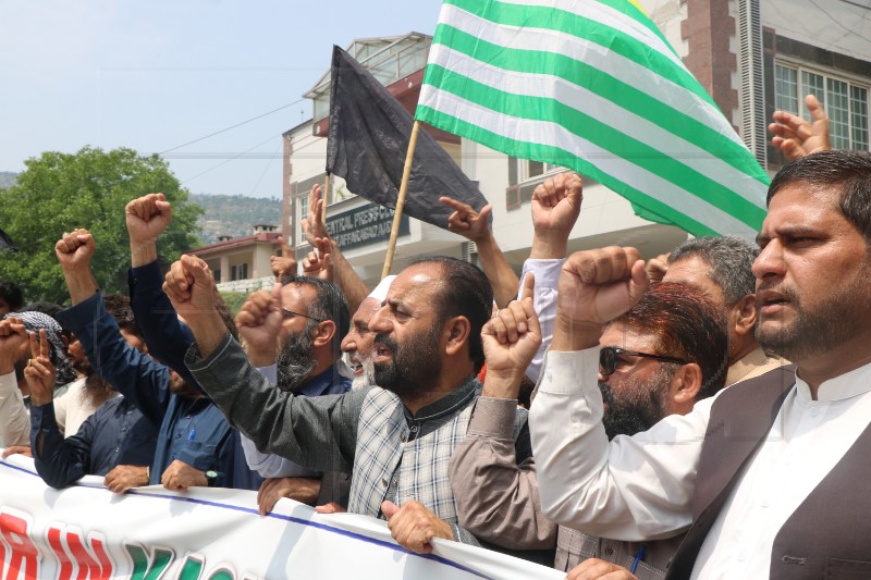 PAKISTAN INDIA PROTEST