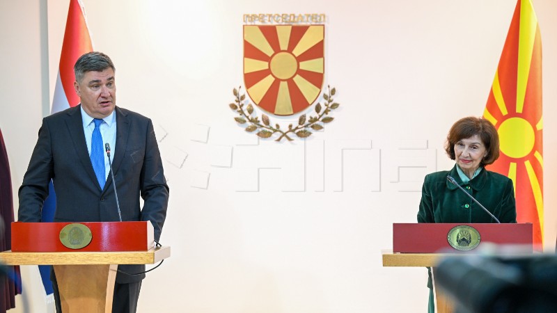 Predsjednik Zoran Milanović u službenom posjetu Sjevernoj Makedoniji
