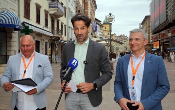 Rijeka: Konferencija za novinare Marina Miletića