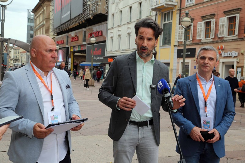 Rijeka: Konferencija za novinare Marina Miletića