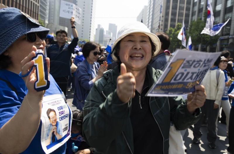 SOUTH KOREA ELECTIONS CAMPAIGN