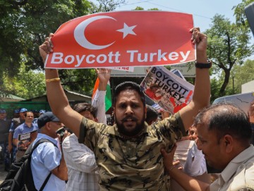 INDIA TURKEY PROTEST