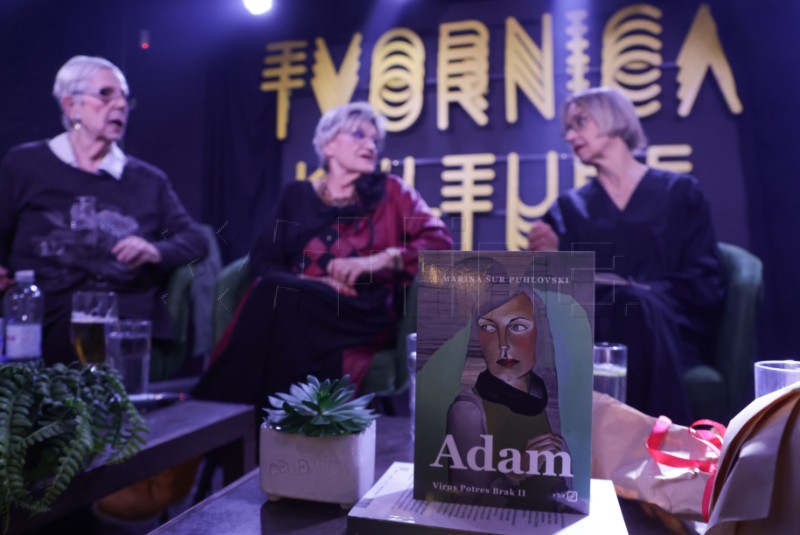 Predstavljanje romana "Adam" Marine Šur Puhlovski