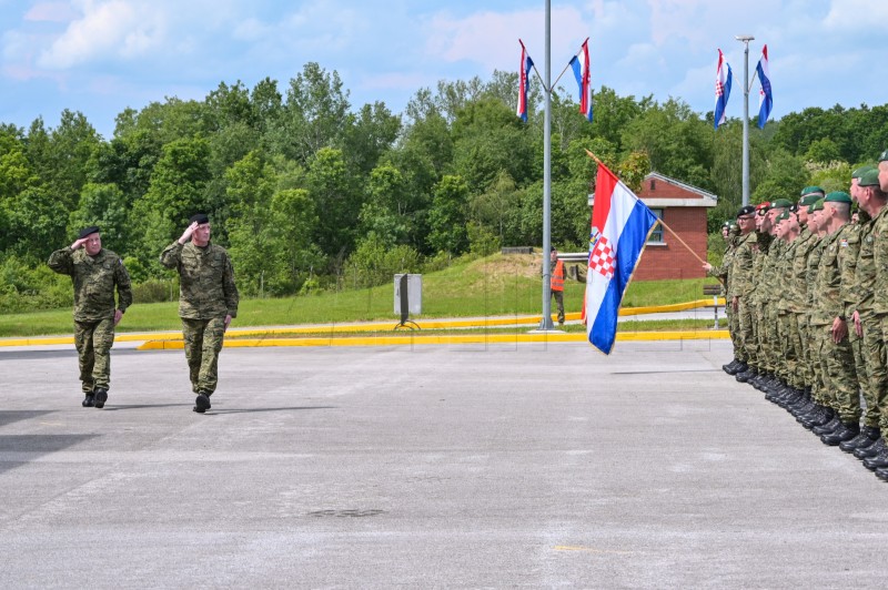 Svečano ispraćen 43. HRVCON u operaciju KFOR u Republiku Kosovo