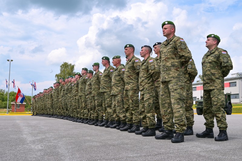 Svečano ispraćen 43. HRVCON u operaciju KFOR u Republiku Kosovo