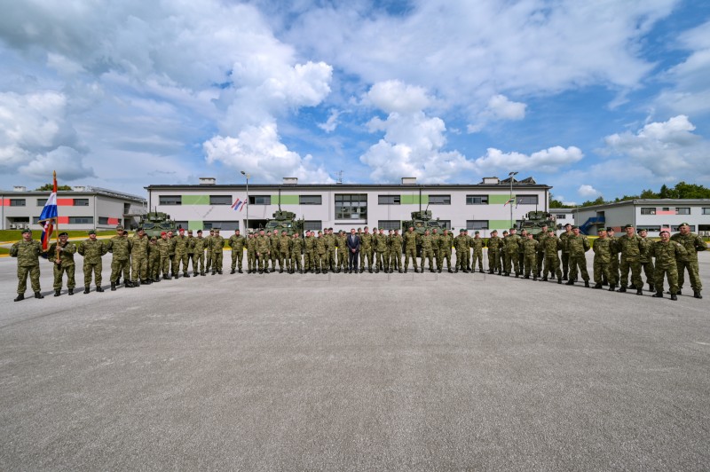 Svečano ispraćen 43. HRVCON u operaciju KFOR u Republiku Kosovo