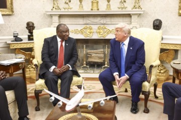 USA TRUMP RAMAPHOSA 