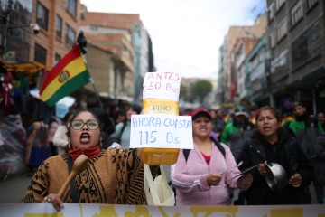 BOLIVIA DEMONSTRATION