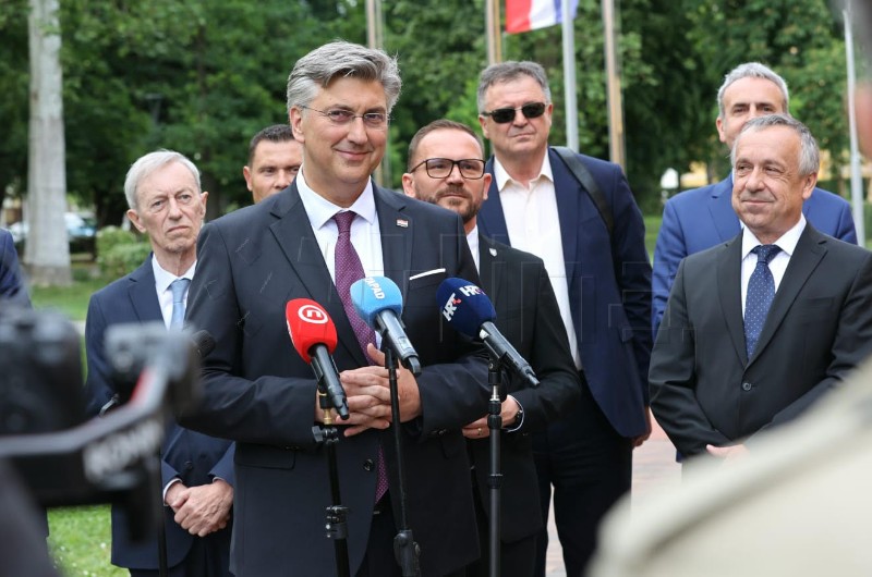 Plenković u Velikoj Gorici: Zagrebačka županija primjer razvoja i uspjeha
