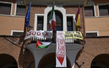 ITALY PROTEST ISRAEL GAZA CONFLICT