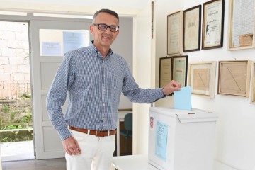Ivica Lukanović glasao u drugom krugu lokalnih izbora