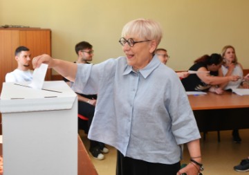 Draženka Polović glasala na lokalnim izborima