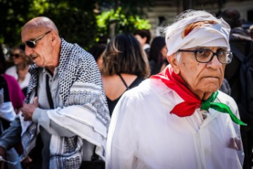 ITALY PROTEST ISRAEL GAZA CONFLICT