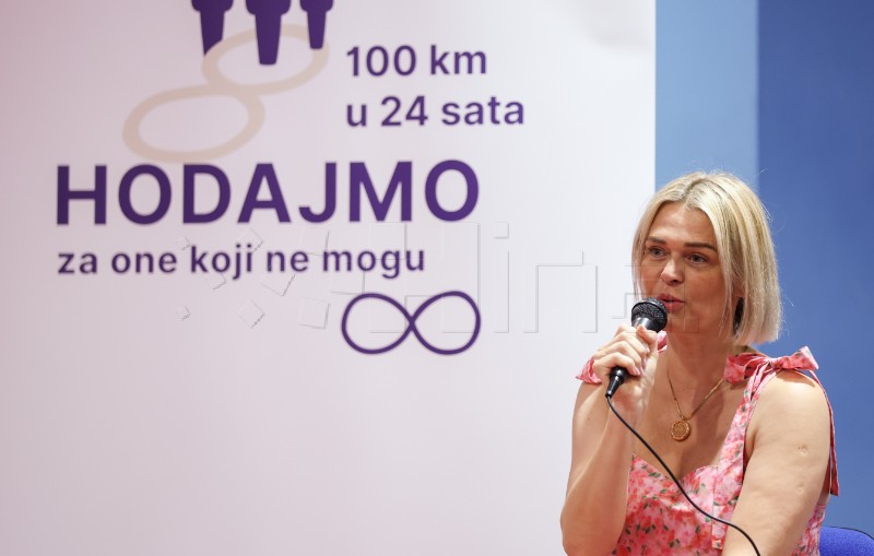 Humanitarna akcija "Hodajmo za one koji ne mogu – 100 km u 24 sata"