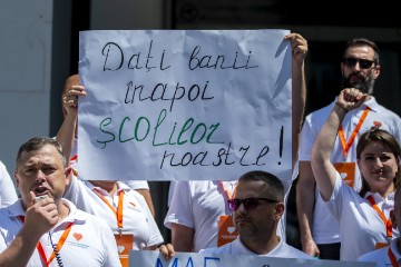 MOLDOVA OPPOSITION PROTEST