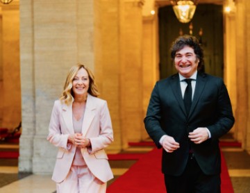 ITALY ARGENTINA  DIPLOMACY