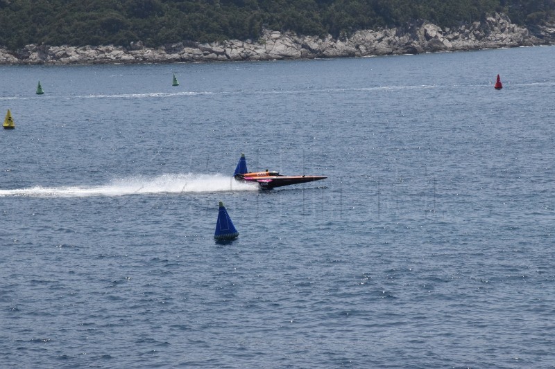 E1 utrka električnih glisera u Dubrovniku