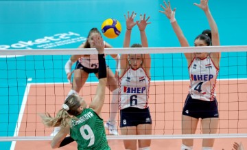 Odbojka: Utakmica Zlatne europske lige Hrvatska - Azerbajdžan