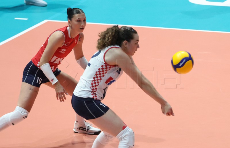 Odbojka: Utakmica Zlatne europske lige Hrvatska - Azerbajdžan