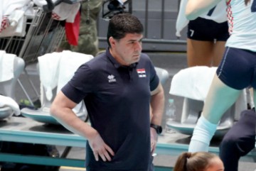 Odbojka: Utakmica Zlatne europske lige Hrvatska - Azerbajdžan