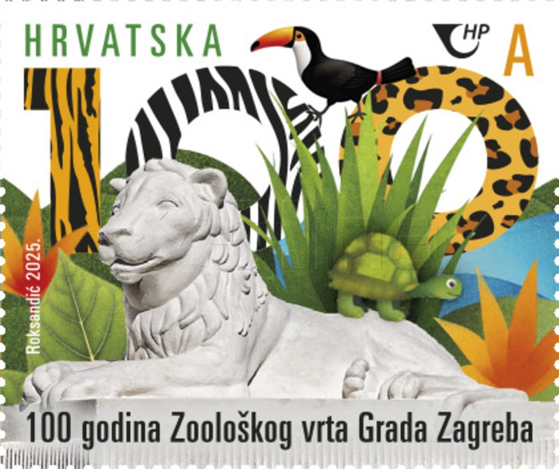 Za 100 godina postojanja: Zoološki vrt Grada Zagreba dobio poštansku marku