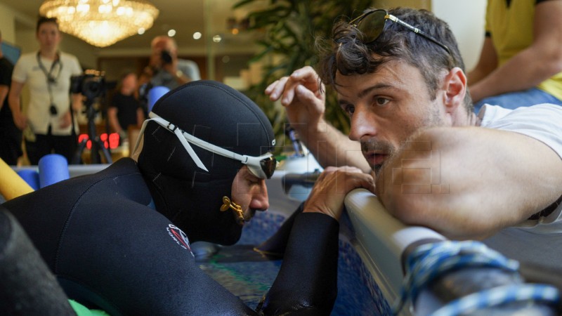 Novi svjetski rekord Vitomira Maričića u ronjenju na dah