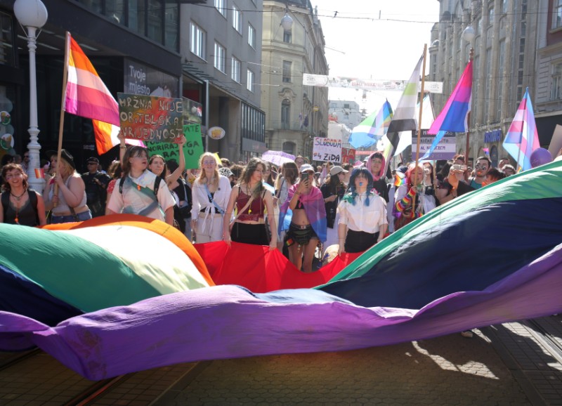 Povorka ponosa LGBTIQ zajednice Zagreb Pride