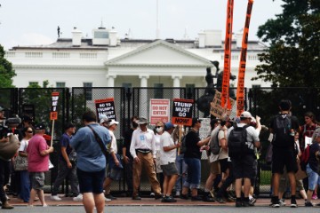 USA WASHINGTON NO KINGS PROTEST