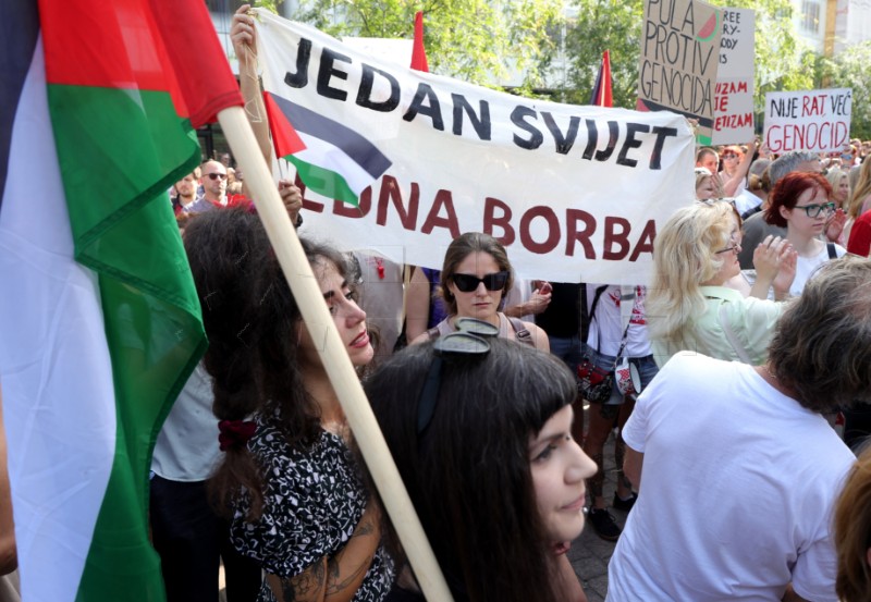 Održan je Marš za Palestinu