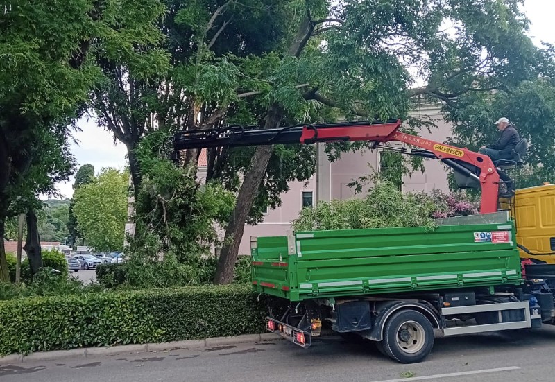 U sinoćnjem nevremenu u Istri ozlijeđeno sedam osoba