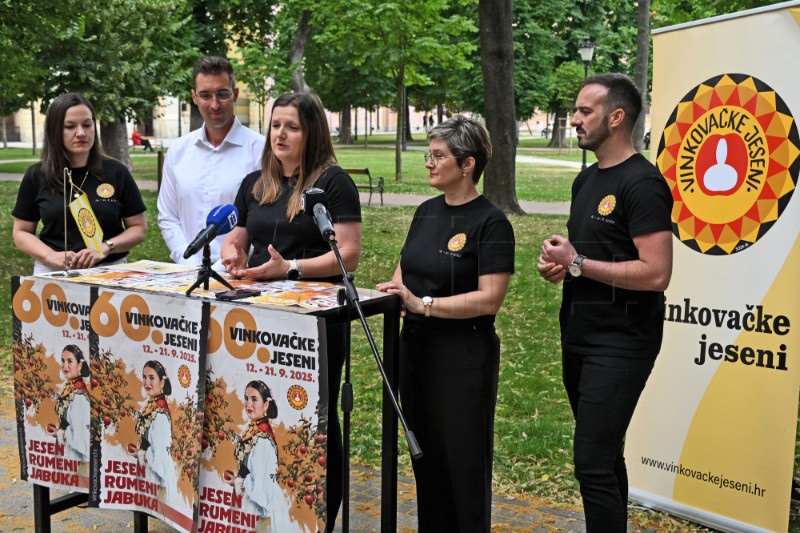 Najavna konferencija 60. Vinkovačkih jeseni