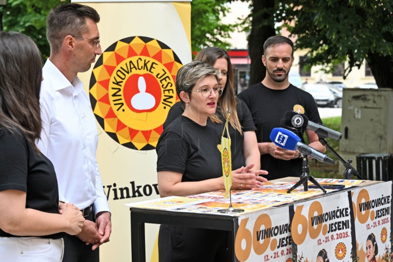 Najavna konferencija 60. Vinkovačkih jeseni