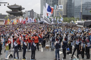 SOUTH KOREA PROTEST