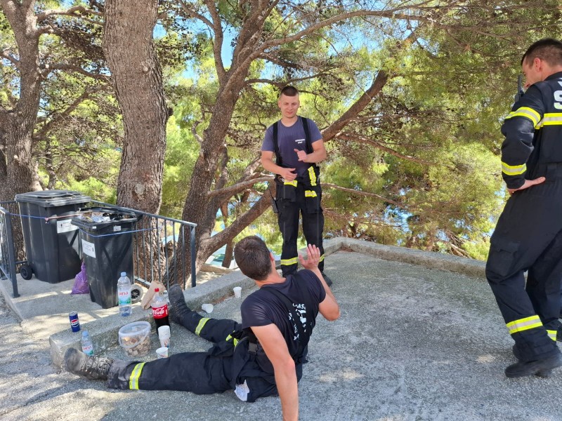Posljedice požara koji je zahvatio područje Piska, Marušića i Mimice