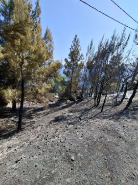 Posljedice požara koji je zahvatio područje Piska, Marušića i Mimice