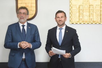 Tomislav Šuta održao sastanak s Radovanom Fuchsom