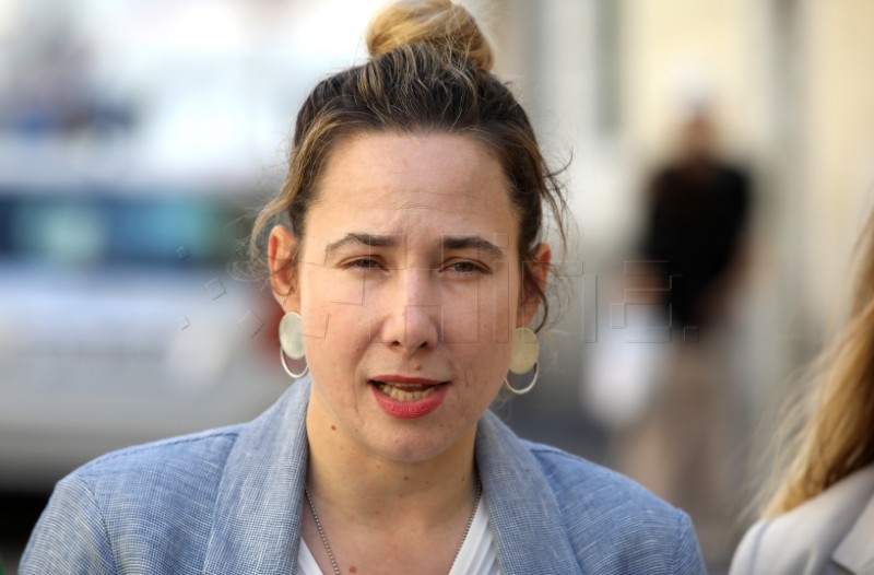 Konferencija za novinare Marije Selak Raspudić, Milke Rimac Bilušić i Dragane Turkalj