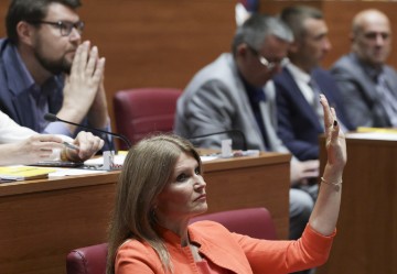Nastavak 6. sjednice Hrvatskog sabora - glasanje