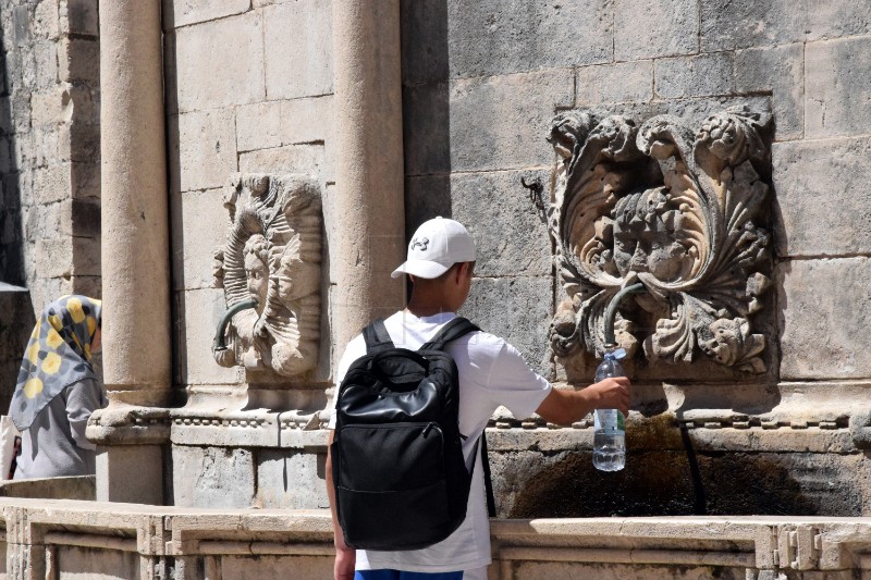 Ljetna vrućina u Dubrovniku