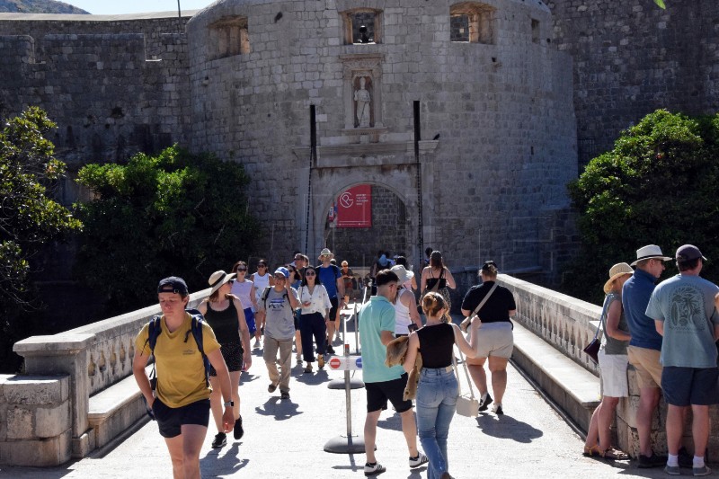 Ljetna vrućina u Dubrovniku