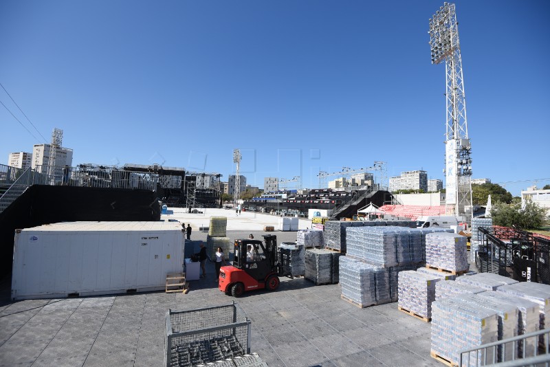 Obilazak stadiona Park Mladeži ususret otvaranju 11. izdanja festivala ULTRA Europe