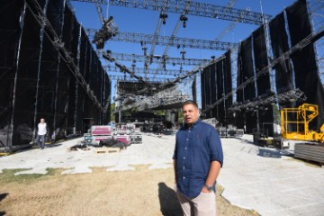 Obilazak stadiona Park Mladeži ususret otvaranju 11. izdanja festivala ULTRA Europe