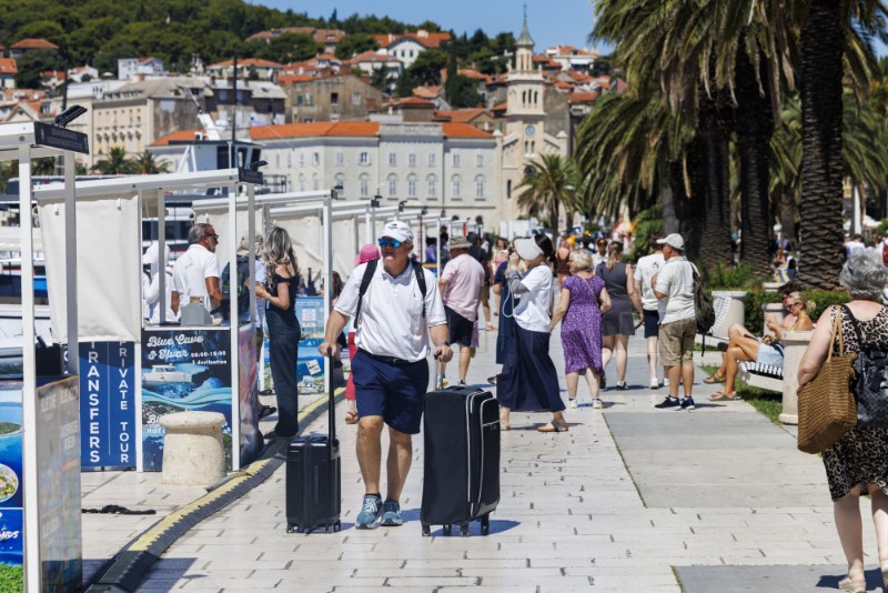 Turisti u Splitu
