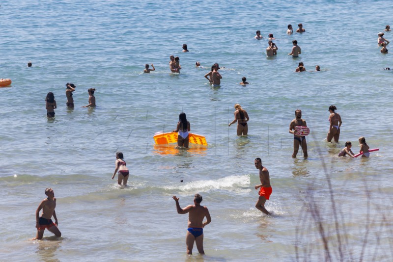 Plaža Bačvice u Splitu