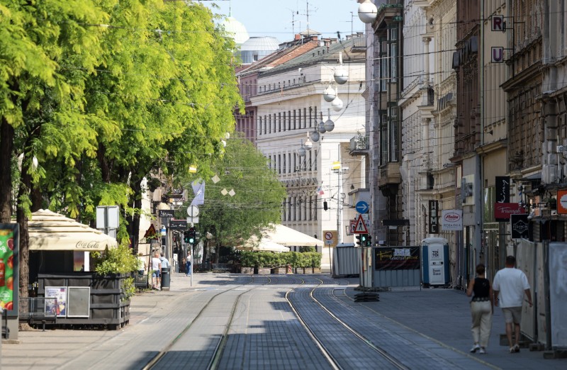 Zagreb ljeti poluprazan