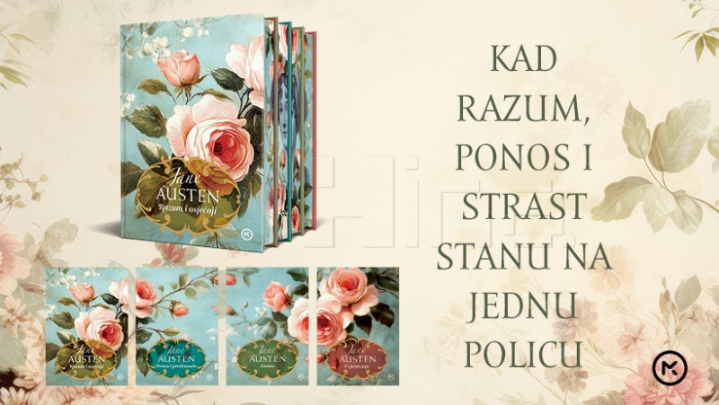 Komplet klasika Jane Austen objavljen u izdanju Mozaika knjiga