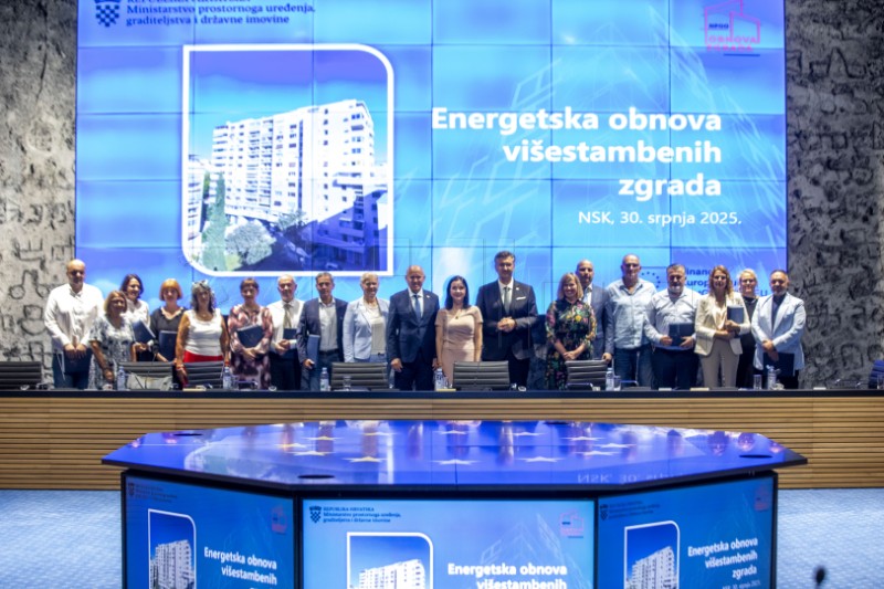 Dodjela ugovora za energetsku obnovu višestambenih objekata